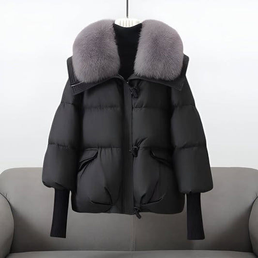 The Florence Fur-Collared Jacket